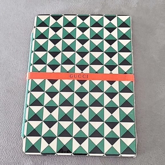 Gucci Rare Collector’s Notebook & Pencil Set - Picture 2 of 4